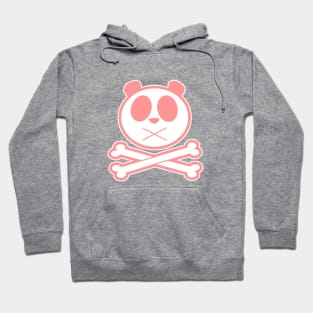 Panda Cross Bone - Pink Hoodie